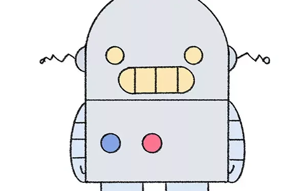 How To Draw A Robot For Kids